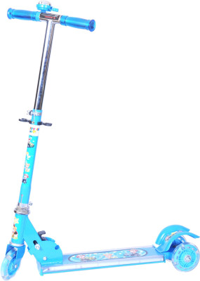 

Happy Kidz Foldable And Height Adjustable Scooter For Kids (Arrow)(Blue)