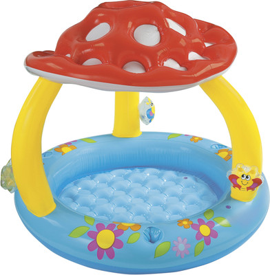 INTEX Mushroom Baby Pool, W/ Infl. Floor(Multicolor)