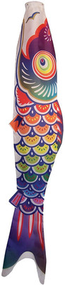 

In the Breeze Spectrum Koi Fish Windsock(Multicolor)