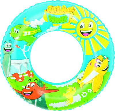 

Bestway Designer Swimming Ring - Airplane(Multicolor)