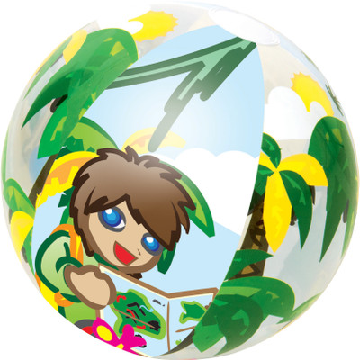 

Bestway 20" Jungle Trek Beach Ball(Multicolor)