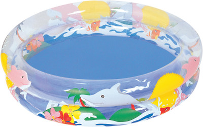 

Bestway 40"x8" Transparent Sea Life Pool(Multicolor)