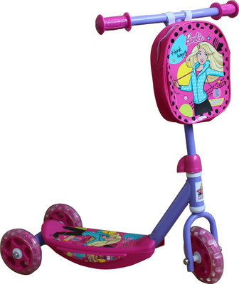 Barbie 3 Wheel Kick Scooter(Pink)