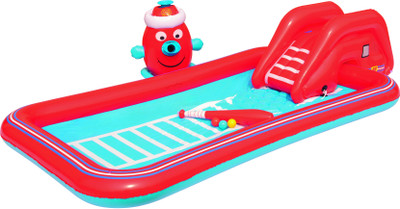 

Bestway Interactive Fire Truck Playpool(Multicolor)