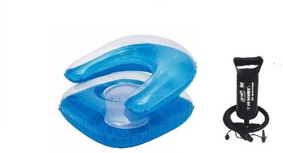 

Bestway Kiddie Inflatable Chair Blue with Air Step Pump(Blue)