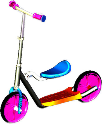 

Sunny Super Seat Scooty(Multicolor)