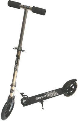 Krypton 2 Wheel Zipper Scooter With Stand STD02(Orange, Black, Red, Silver)