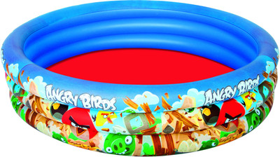 

Bestway 60" X H12" Angry Birds 3-Ring Pool(Multicolor)