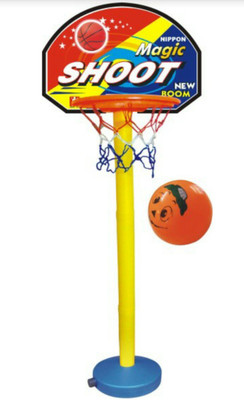 

Nippon Basket Ball Plastic Set(Multicolor)