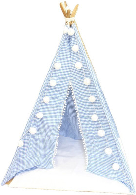 

weaverbird fabrics Brother and Sister Elephant Teepee(Blue)