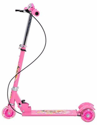 

Ratna International Kids Scooter With Hand Break And Bell (Pink)(Pink)