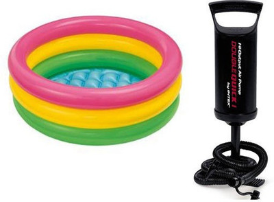 

AR Enterprises 2FOOT POOL WITH AIR PUMP(Multicolor)