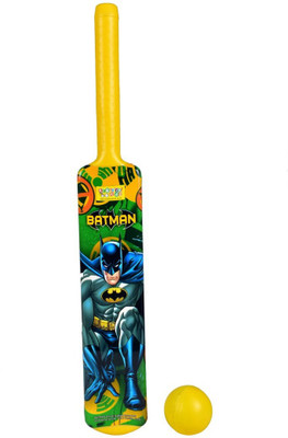 

Kreative Kids Batman Yellow Cricket Bat(Yellow)