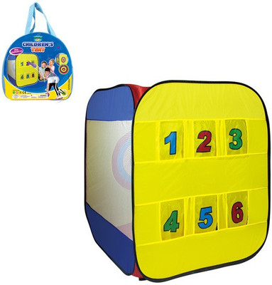 

Toys Bhoomi Number's Play Tent - 100% Safe Polyester Fabric(Multicolor)