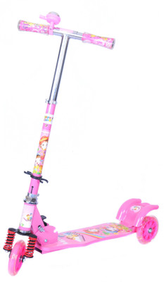 

Happy Kidz Foldable and Height Adjustable Scooter for Kids - Speed(Pink)