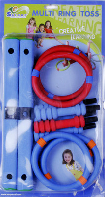 

Safsof Small Multi Ring Toss - Blue(Blue)