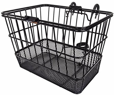 

Sunlite Standard Mesh Bottom Light-Off Basket w/ Bracket, Black(Black)