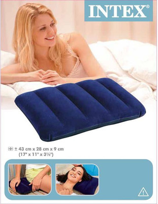 

KC Intex Inflatable Pillow - 68672NP (17In X 11In X 3.5In)(Multicolor)