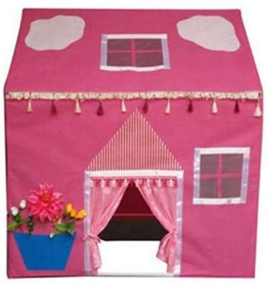 

KisMis Pink Tent House For Kids(Multicolor)