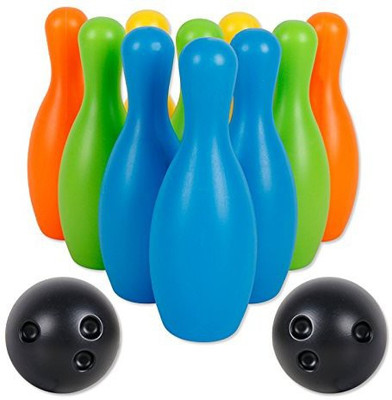 

Taaza Garam Kids Children Big Bowling Set Play Game - Gift Toy(Multicolor)