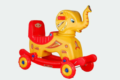 

kidz Yellow Red Elephant(Yellow, Red), Red;yellow