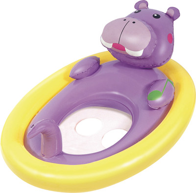 

Bestway Lil Animal Pool Float - Hippopotamus(Purple, Yellow)