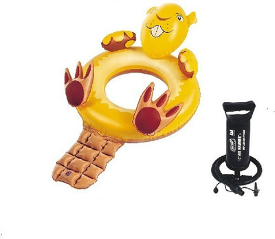 

Bestway Animal Swim Ring - Squirrel wIth Air-Step Pump(Yellow)