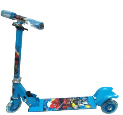 

Play King 3 Wheel Kids Kick Scooter with LED Lights on Wheel(Multicolor)