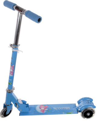 

Per Te Solo Roller Board Lighting Scooter(Blue)