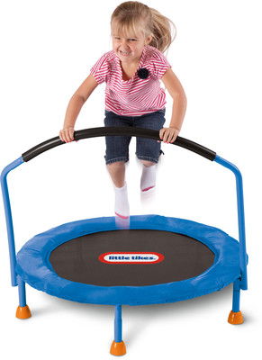 

Little Tikes Trampoline(Blue, Black), Black;blue