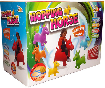 

Awals Hopping Horse With Pump For Kids(Multicolor)