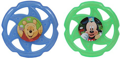 

Disney Combo of Disney Mickey and Winnie the Pooh Flying Disc(Multicolor)
