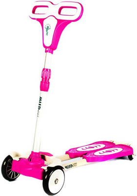 

Fantasy India Kids 4 Wheel Zip Flick Style Double Board Scooter(Pink)