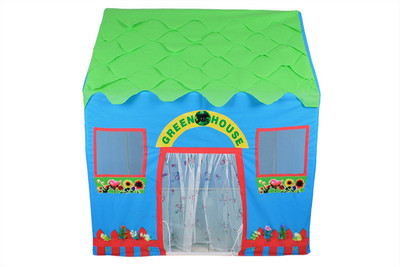 

Tabu Green House Tent Play house For Kids(Multicolor)