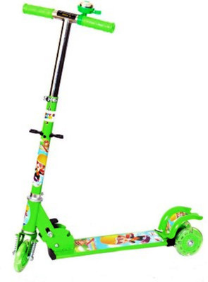 

Panda Scooter with Excellent Shocker, Bell and Carrying Strap(Green)