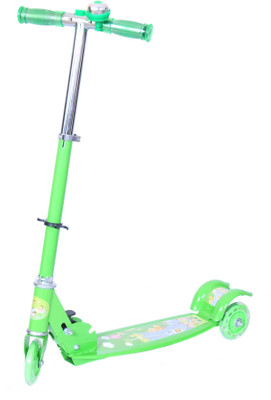 

Happy Kidz Foldable And Height Adjustable Scooter For Kids (Zoom)(Green)