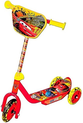 

Cars Three Wheeler Scooter Cars(Red, Yellow)