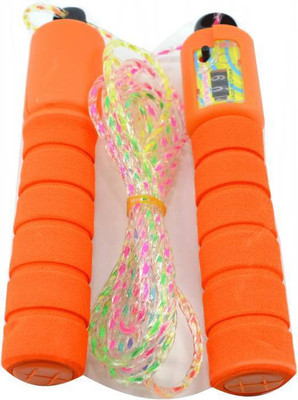 

Umangdeal Kasite Speed5 Adjustable with Counter Ball Bearing Skipping Rope (Orange, Pack of 1)(Orange)