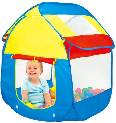 

Toys Bhoomi Huge Good Quality House Play Tent - 100% Safe Polyester Fabric(Multicolor)