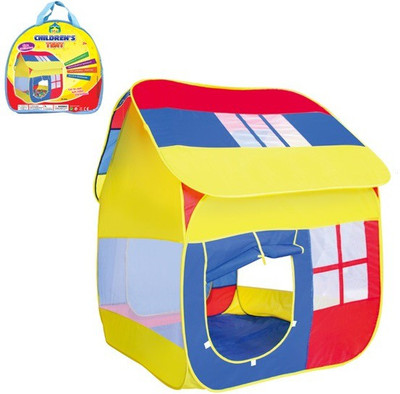 

Toys Bhoomi House Play Tent - 100% Safe Polyester Fabric(Multicolor)