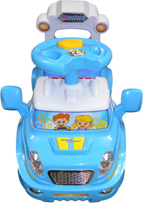 

Neshkaar Chi Lok Bo Magic Baby Car(Blue, White)