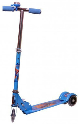 

MERATOY.COM 3 WHEEL KICK SCOOTER FOR KIDS WITH LED LIGHTS ON WHEELS(Blue)