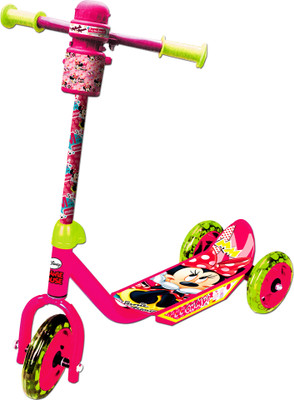 

Disney Three Wheeler Scooter - Minnie Mouse with Bottle(Pink)