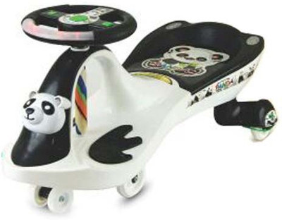 

ANH Style Swing Car Panda(White, Black), Black;white