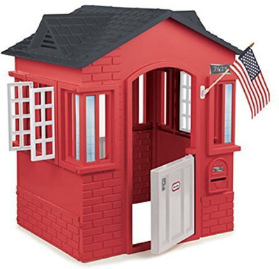 

Little Tikes Cape Cottage Playhouse(Red, Black, White), Black;red;white