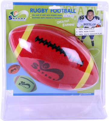 

Safsof Rugby Ball – Red(Orange)