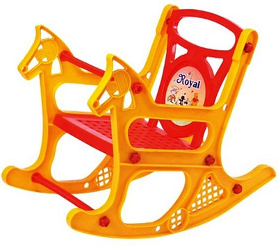 

Panda Attractive,Colourful & Branded Baby Rocking Chair With Handle & Foot rest(Red)