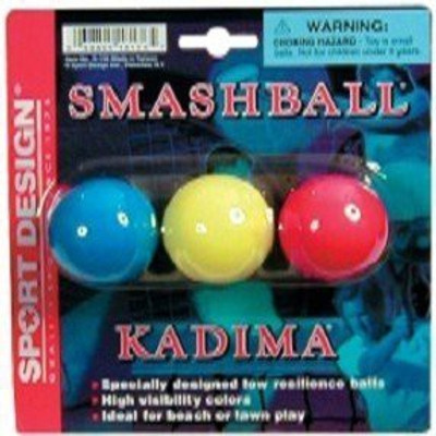 

Sport Design Replacement Beach Balls for Beachball Smashball Kadima Watercolors (Set of three balls in Assorted colors )(Multicolor)