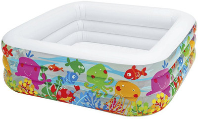 INTEX Swim Center Clearview Pool Inflatable Swimming Pool(Multicolor)