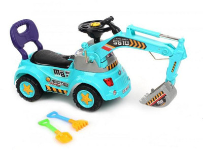 

Suzi Sliding Construction Ride On - Blue(Blue)